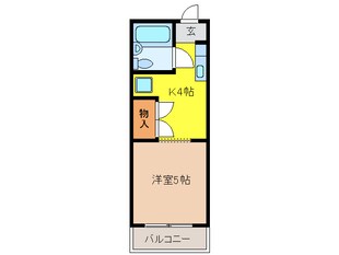 Ｌ ＴＯＷＮ中畑の物件間取画像